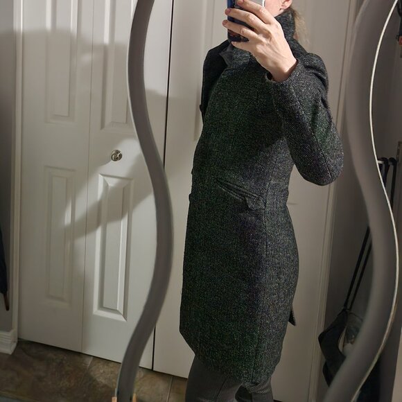 [EUC] H&M wool-blend fitted coat - Picture 2 of 8